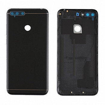 Back Panel Cover for Honor 7A - Colour Black