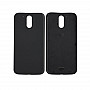 Back Panel Cover for Moto G4 - Colour Black