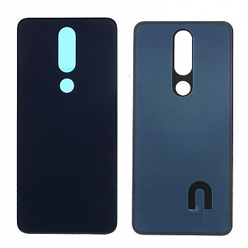 Back Panel Cover for Nokia 5.1 Plus (Nokia X5) - Colour Black