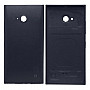 Back Panel Cover for Nokia Lumia 730 Dual SIM RM- Colour1040 - Colour Black