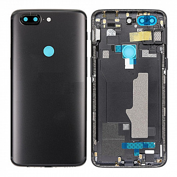 Back Panel Cover for OnePlus 5T - Colour Black