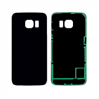 Back Panel Cover for Samsung Galaxy S6 - Colour Black