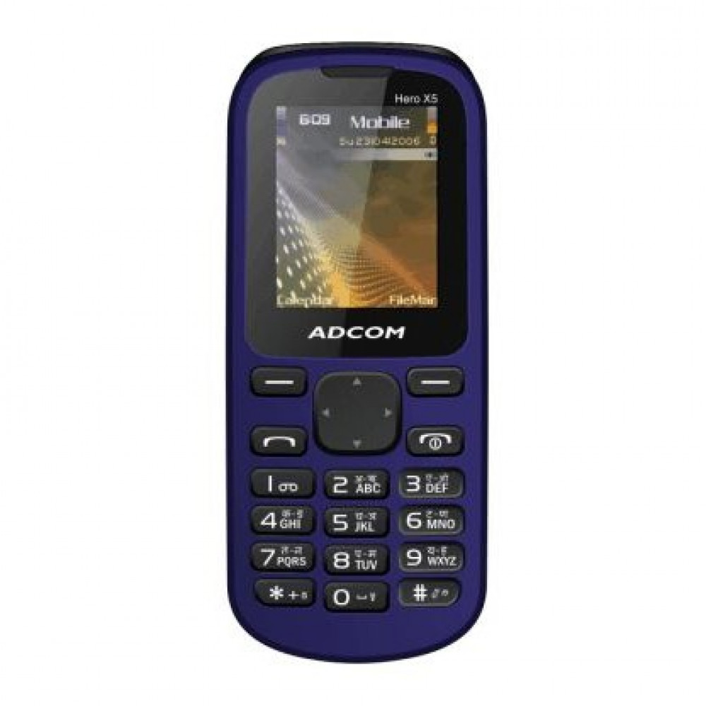 Back Panel Cover for Adcom X5 Hero - Colour Blue