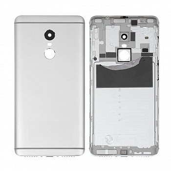 Back Panel Cover for Xiaomi Redmi Note 3 Colour MediaTek - Colour Silver