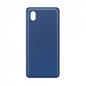 Back Panel Cover for Samsung Galaxy M01 Core - Colour Blue