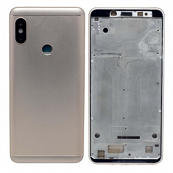 Full Body Housing For Xiaomi Redmi Note 5 Pro - Champagne