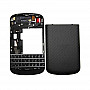 Full Body Housing For BlackBerry Q10 - Black