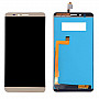 Buy Now LCD with Touch Screen for Lyf Wind 2 - Gold Display Glass Combo Folder