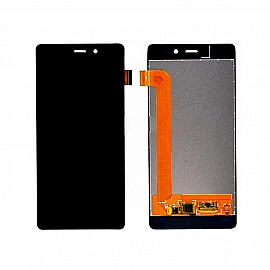 Buy Now LCD with Touch Screen for Wiko Tommy - Red Display Glass Combo Folder
