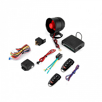2 Set OneWay Car AntiTheft Alarm 12V Safety Modification Supplies