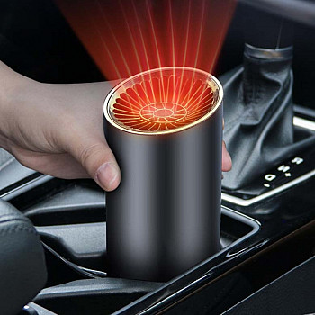 Car Heater High-Power Cylinder Heater 12V Defogging Defroster, Style:Purification 8112