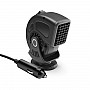 Portable Car Heater Small Fan Defogger, Color: 12V Black