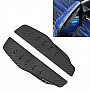 1 Pair 3R-2156 Universal Car Rearview Mirror Rain Blades Mirror Eyebrow Rain Cover (Black)