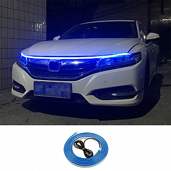 1 2m Car Daytime Running Super Bright Decorative LED Atmosphere Light Blue Light
