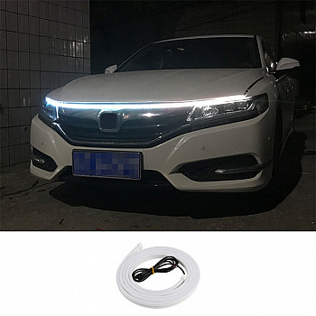 1 2m Car Daytime Running Super Bright Decorative LED Atmosphere Light White Light