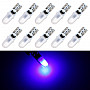 10 in 1 T5 Car Instrument Panel LED Decorative Light Blue Light
