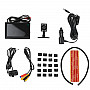 1080P 5 inch HD Display Screen Side Front Blind Spot Camera Image Assistance System Kit(Black)