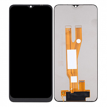 LCD With Touch Screen For Samsung Galaxy A03 Core - Copper Brown Display Glass Combo Folder
