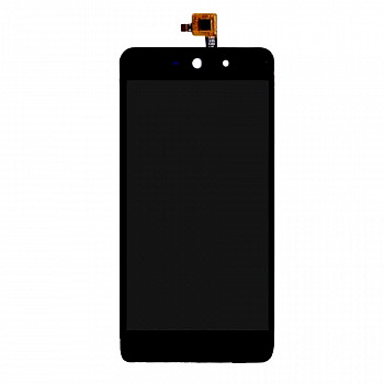 Buy Now LCD With Touch Screen For Micromax Q345 - Black Display Glass Combo Folder