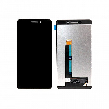Buy Now LCD With Touch Screen For Nokia 6.1 - Blue Display Glass Combo Folder