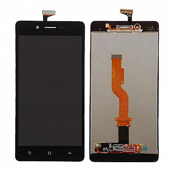 Buy Now LCD With Touch Screen For Oppo A33 - Black Display Glass Combo Folder