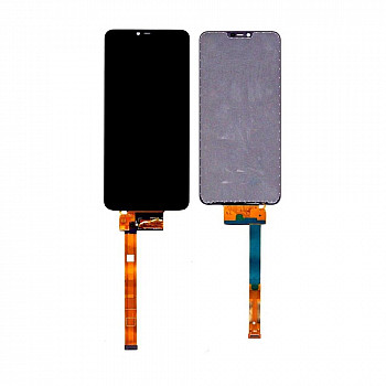 Buy Now LCD With Touch Screen For Oppo A5 - Black Display Glass Combo Folder