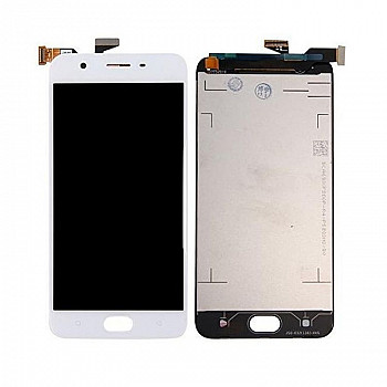 Buy Now LCD With Touch Screen For Oppo A57 - White Display Glass Combo Folder