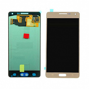 Buy Now LCD With Touch Screen For Samsung Galaxy A5 Sm-A500G - Gold Display Glass Combo Folder