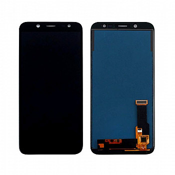 Buy Now LCD With Touch Screen For Samsung Galaxy J8 2018 - Black Display Glass Combo Folder