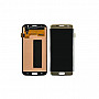 Buy Now LCD With Touch Screen For Samsung Galaxy S7 Edge - Gold Display Glass Combo Folder