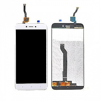 Buy Now LCD With Touch Screen For Xiaomi Redmi 5A - White Display Glass Combo Folder