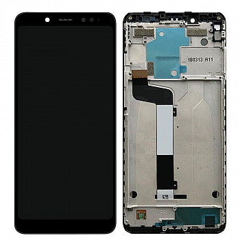 Buy Now LCD With Touch Screen For Xiaomi Redmi Note 5 Pro - Black Display Glass Combo Folder