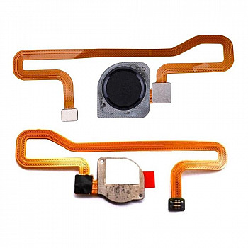 Fingerprint Sensor with Flex Cable For Honor 7A Black