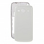 Galaxy Core Plus / G350 Plaid Texture Back Housing Cover (White)