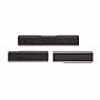 SIM Card Cap + USB Data Charging Port Cover + Micro SD Card Cap Dustproof Block Set for Sony Xperia Z1 / L39h / C6903(Black)