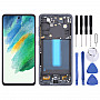 Samsung Galaxy S21 FE 5G SM-G990B 6.36 inch EU Version OLED LCD Screen Digitizer Full Assembly with Frame (Black)