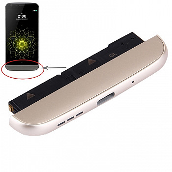 (Charging Dock + Microphone + Speaker Ringer Buzzer) Module for LG G5 / H820(Gold)