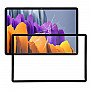 Samsung Galaxy Tab S7 SM-T870 Front Screen Outer Glass Lens with OCA Optically Clear Adhesive (Black)