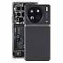 vivo X90 Pro Original Battery Back Cover with Camera Lens Cover(Black)