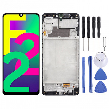Original Super AMOLED LCD Screen For Samsung Galaxy Galaxy F22 Digitizer Full Assembly with Frame Original Super AMOLED LCD Screen For Samsung Galaxy Galaxy F22 Digitizer Full Assembly with Frame