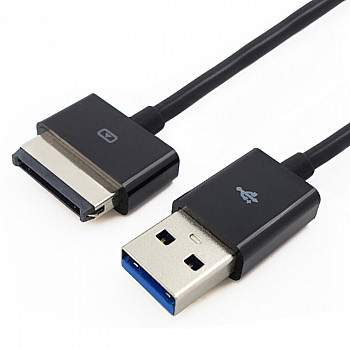 USB 3.0 Data Cable for ASUS EeePad TF101 / TF201 / TF300 / TF700, Length: 1m(Black) USB 3.0 Data Cable for ASUS EeePad TF101 / TF201 / TF300 / TF700, Length: 1m(Black)