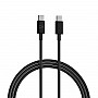 Original Xiaomi Youpin ZMI AL301 3A PD USB-C / Type-C to USB-C / Type-C Fast Charging Data Cable, Cable Length: 1.5m(Black)