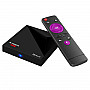 R-TV BOX MiNi+ 4K UHD Smart TV BOX with Remote Controller, Android 7.1 RK3328 Quad Core, RAM: 1GB, ROM: 8GB, Support Kodi, 3D, WiFi, LAN(Black)