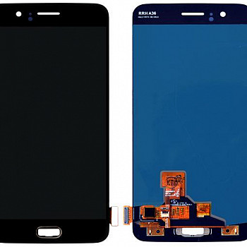 OnePlus 5 Amoled original Display and Touch Screen Gorilla Glass (Model A5000 ) - Black