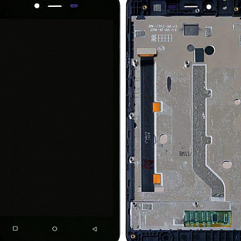 Gionee P5L Display and Touch Screen Combo With Outer Frame - Black Gionee P5L Display and Touch Screen Combo With Outer Frame - Black