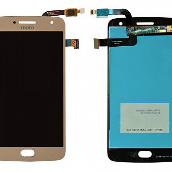 Motorola Moto G5 Plus Display and Touch Screen Glass Combo XT1686 - Black