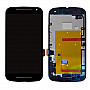 Motorola Moto G2 Display and Touch Screen With Frame - Black