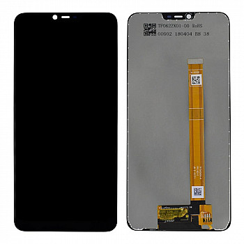 LCD Display And Touch Screen Digitizer Glass Combo Replacement For OPPO A3s CPH1803 - Black