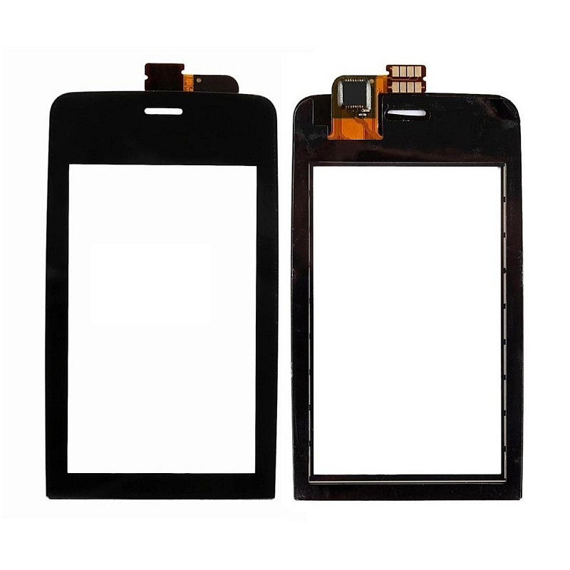 Touch Screen Digitizer for Nokia Asha 3080 - Colour - Black