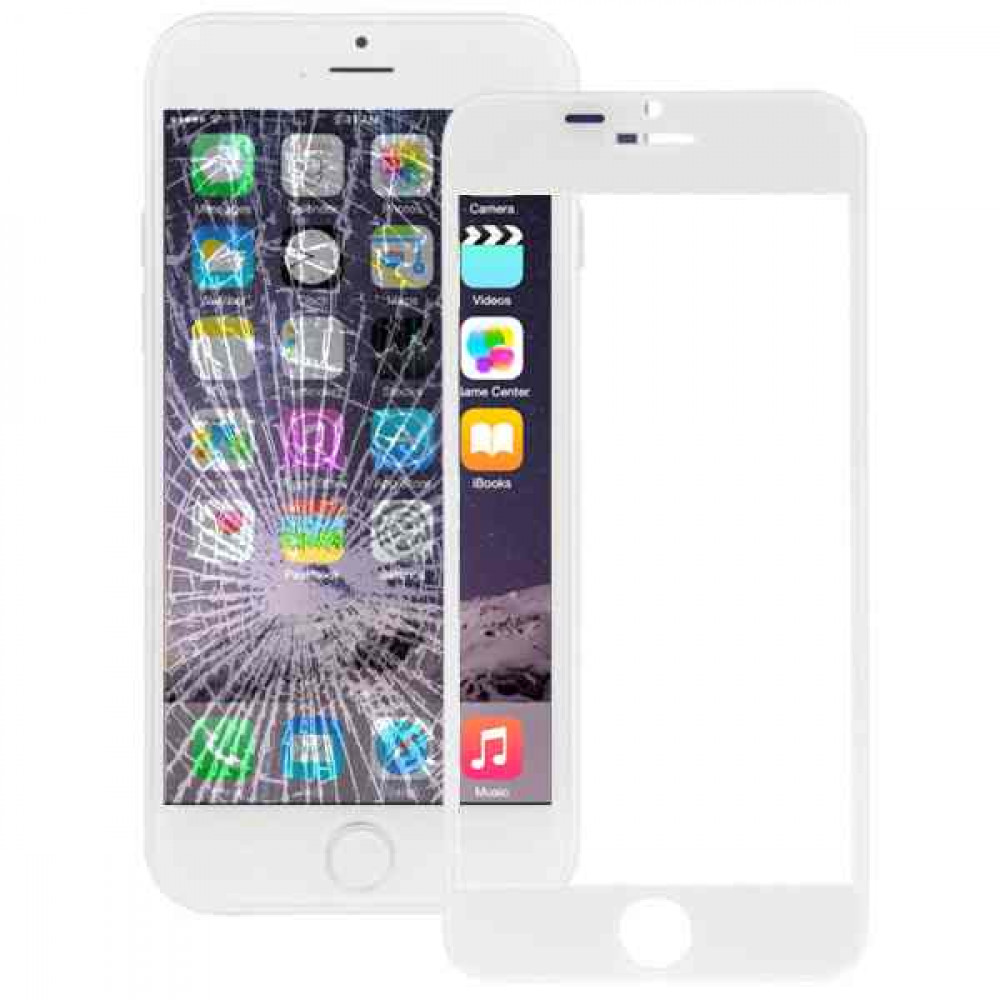 Buy Now Front Glass for Apple iPhone 6 Plus - White